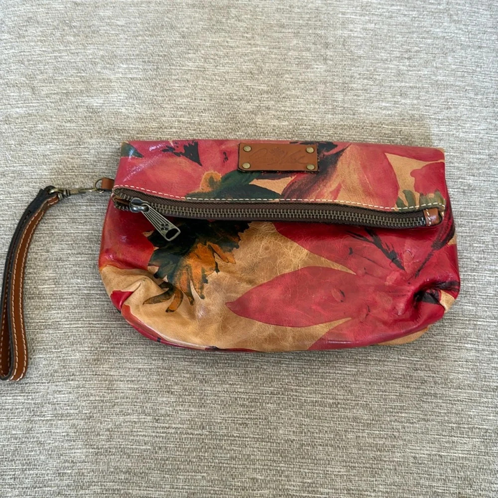 Patricia Nash watercolor bag leather nwot